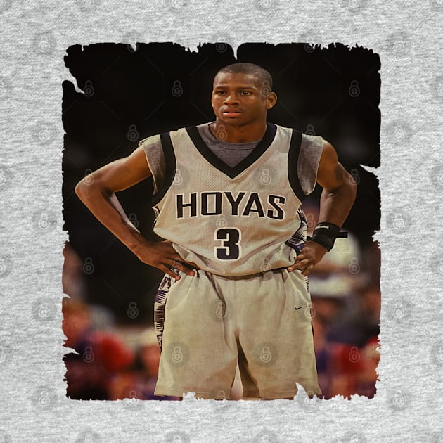 Young Allen Iverson in Hoyas Vintage by CAH BLUSUKAN